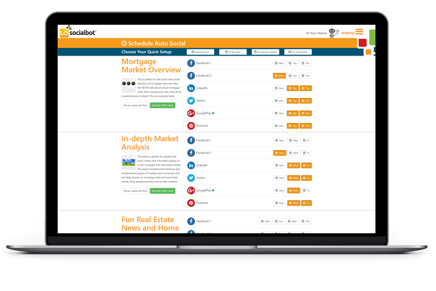 LO SocialBot Posting Scheduler